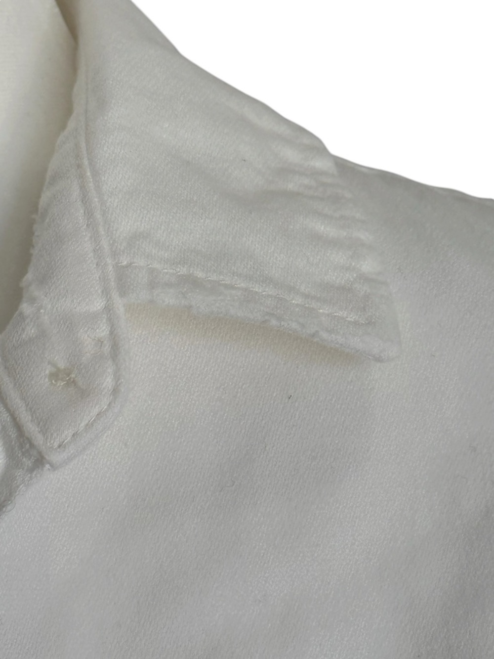 Unsubscribed White Oxford Shirt Dress S 100% Cotton Button Down Minimal NWT - Picture 13 of 16